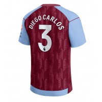 Camiseta Aston Villa Diego Carlos #3 Primera Equipación Replica 2023-24 mangas cortas